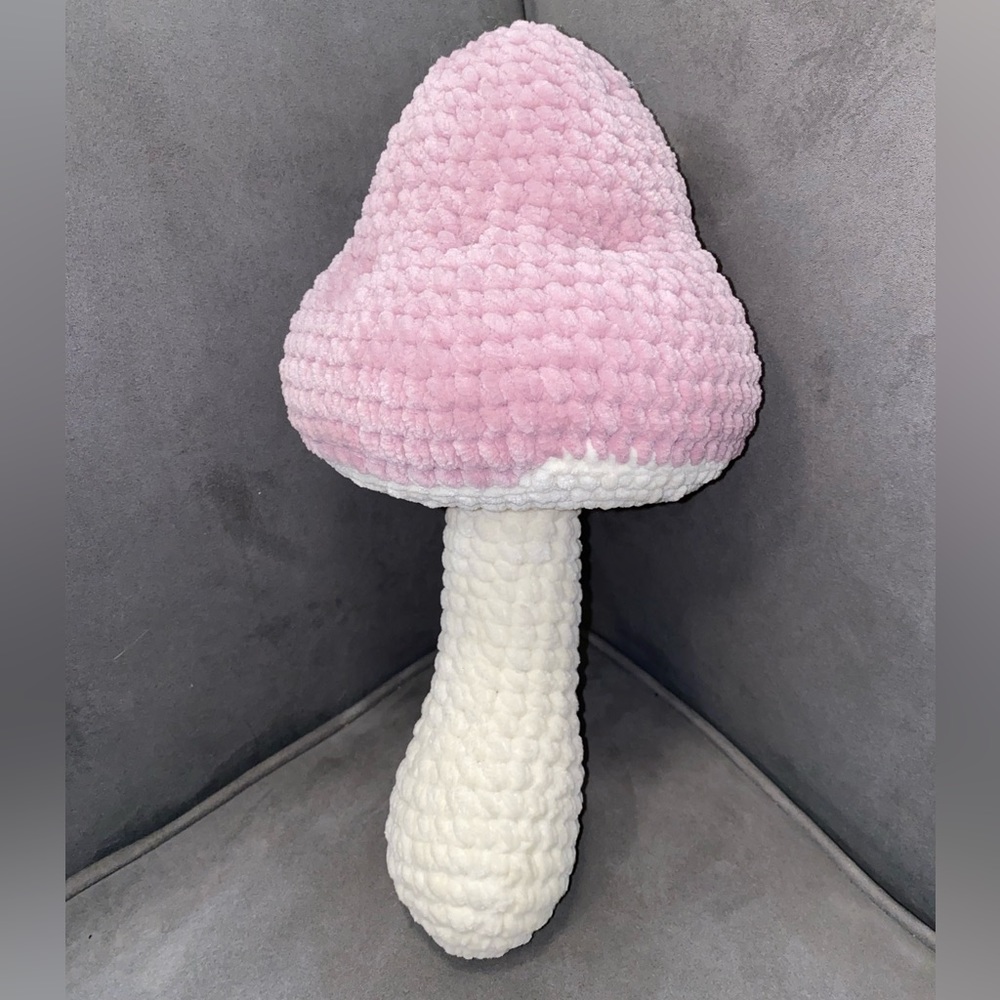 Pastel Pink Plush Mush Pal